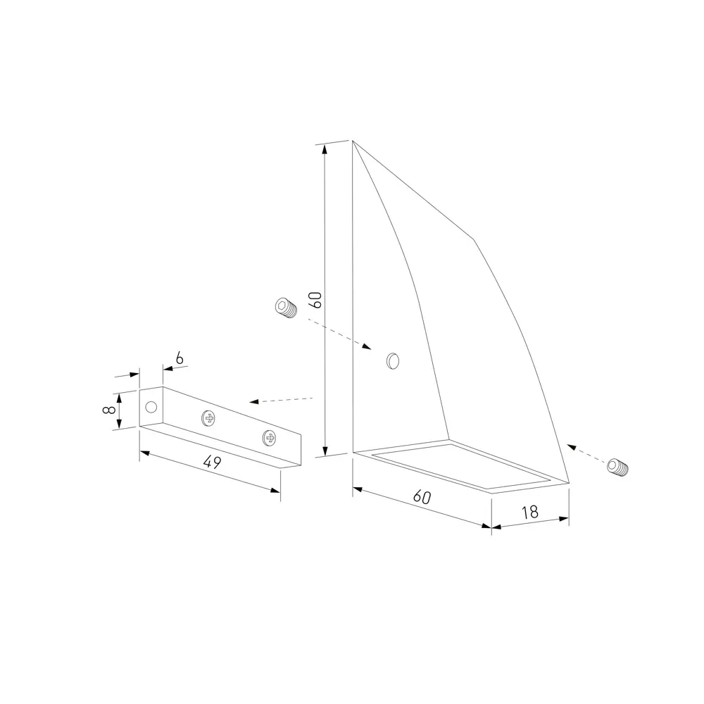 Фото 8 Подсветка для лестницы светодиодная Elektrostandard a071230 40159/led цвет белый