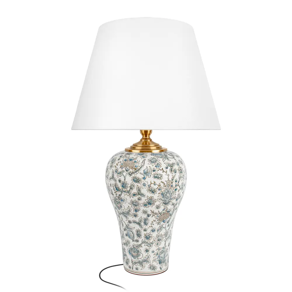 Фото Настольная лампа Loft it Agapanthus 10385T-C цвет белый Фото Настольная лампа Loft it Agapanthus 10385T-C цвет белый