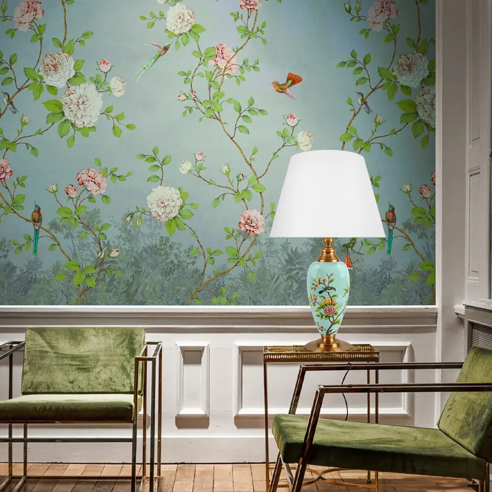 Фото 5 Настольная лампа Loft it Bluet 10379T-B цвет синий Фото 5 Настольная лампа Loft it Bluet 10379T-B цвет синий