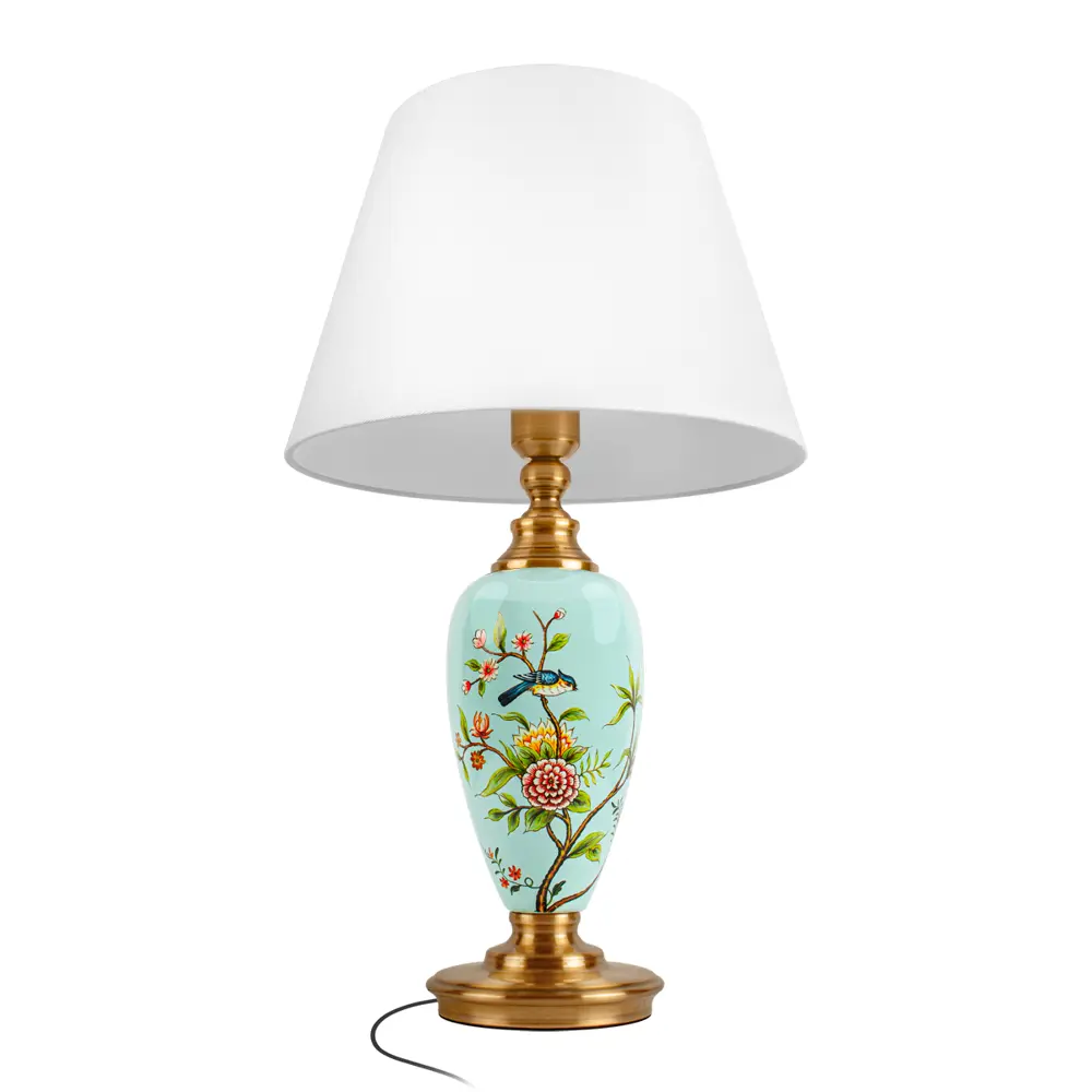 Фото 3 Настольная лампа Loft it Bluet 10379T-C цвет синий Фото 3 Настольная лампа Loft it Bluet 10379T-C цвет синий