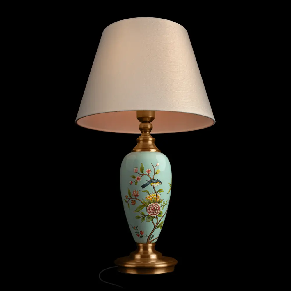 Фото 4 Настольная лампа Loft it Bluet 10379T-C цвет синий Фото 4 Настольная лампа Loft it Bluet 10379T-C цвет синий