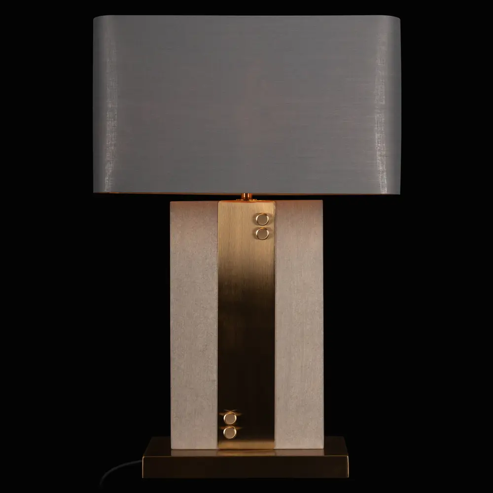 Фото 2 Настольная лампа Loft it Flagstone 10445T-C цвет жёлтый/золотой Фото 2 Настольная лампа Loft it Flagstone 10445T-C цвет жёлтый/золотой