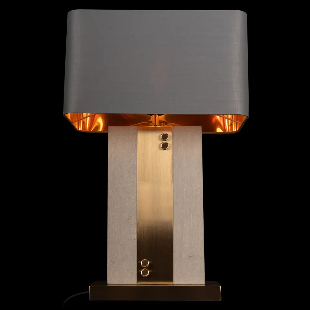 Фото 4 Настольная лампа Loft it Flagstone 10445T-C цвет жёлтый/золотой Фото 4 Настольная лампа Loft it Flagstone 10445T-C цвет жёлтый/золотой