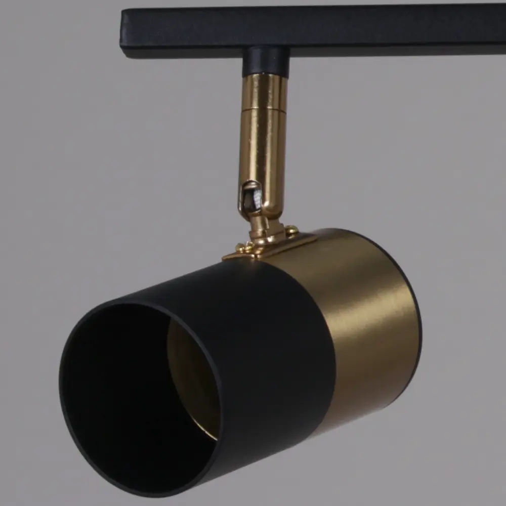 Фото 6 Светильник поворотный спот Reluce 06664-0.8-03 BK+COP GU10