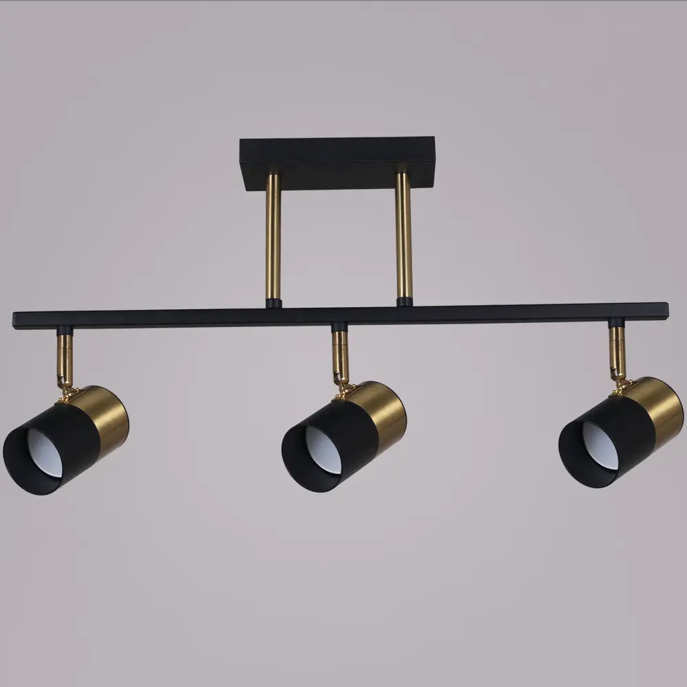 Фото 2 Светильник поворотный спот Reluce 06664-0.8-03 BK+COP GU10