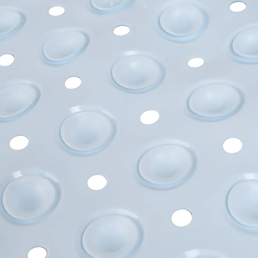 Фото 2 Коврик для ванной Vidage Hake противоскользящий 39x79 см цвет белый Фото 2 Коврик для ванной Vidage Hake противоскользящий 39x79 см цвет белый