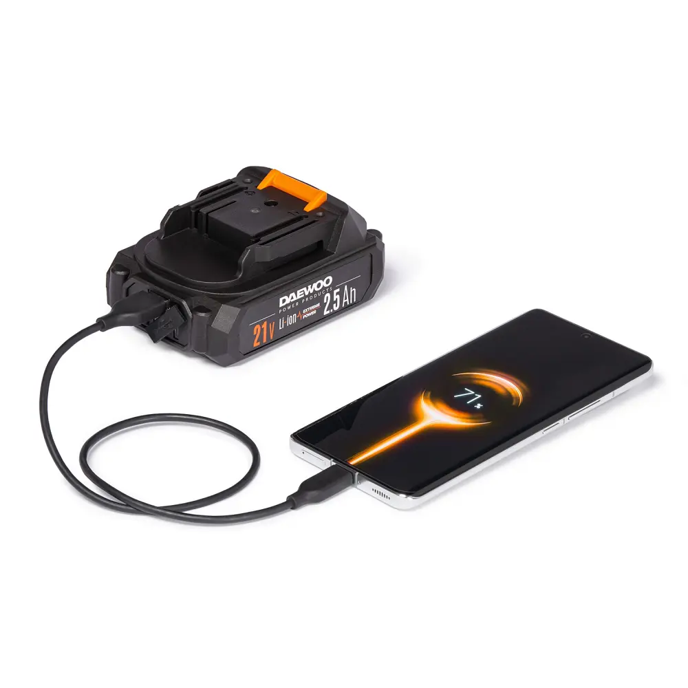 Фото 12 Винтоверт ударный аккумуляторный бесщеточный Daewoo DAX 3021Li Set, 21 В Li-Ion 2x2.5 Ач 250 Нм Фото 12 Винтоверт ударный аккумуляторный бесщеточный Daewoo DAX 3021Li Set, 21 В Li-Ion 2x2.5 Ач 250 Нм