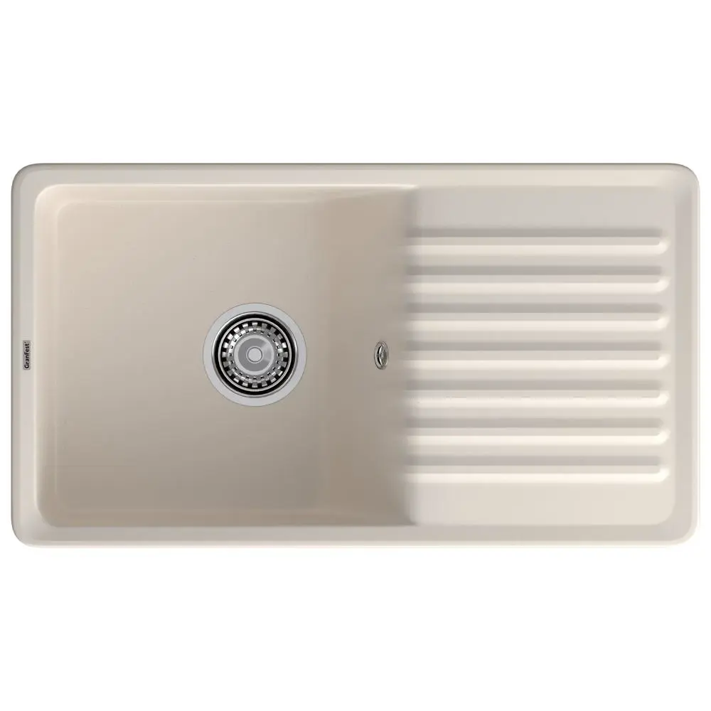 Фото Мойка для кухни Granfest 47.5x85 см глубина чаши 17.8 см искусственный камень цвет белый Фото Мойка для кухни Granfest 47.5x85 см глубина чаши 17.8 см искусственный камень цвет белый