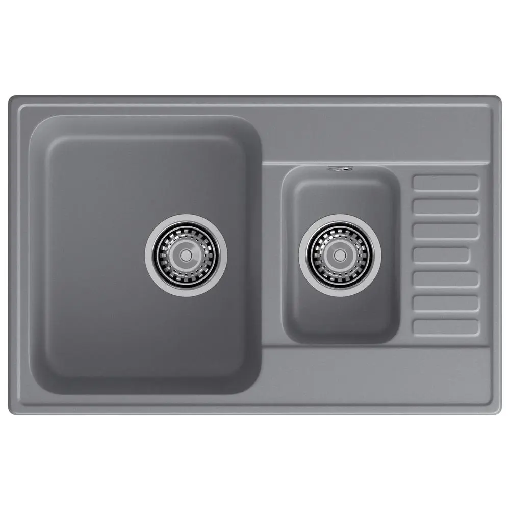 Фото Мойка для кухни Granfest 21К темно-серый 47.8x73.7 см глубина чаши 18 см искусственный камень цвет темно-серый Фото Мойка для кухни Granfest 21К темно-серый 47.8x73.7 см глубина чаши 18 см искусственный камень цвет темно-серый