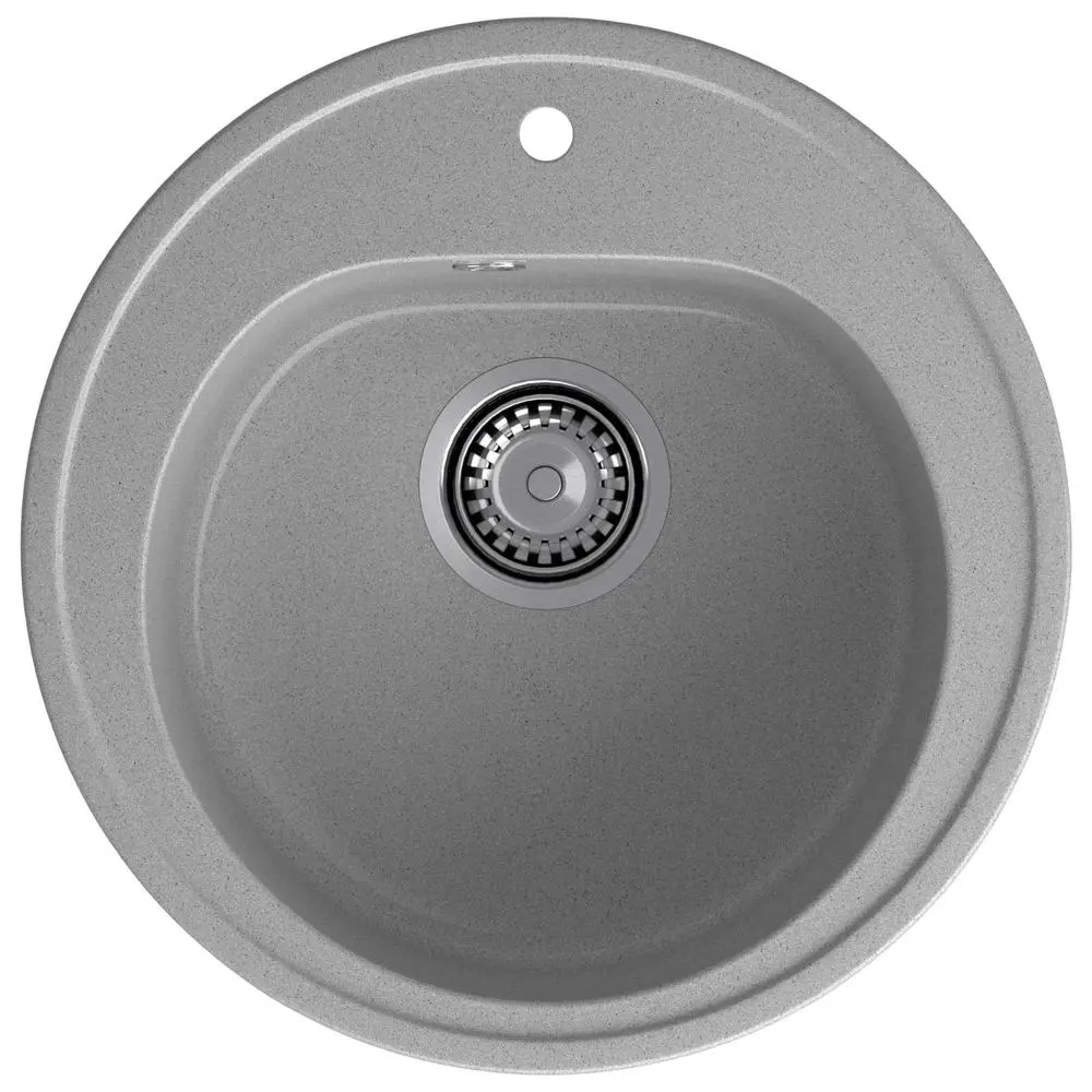 Фото Мойка для кухни Granfest 50.8x50.5 см глубина чаши 19 см искусственный камень цвет серый Фото Мойка для кухни Granfest 50.8x50.5 см глубина чаши 19 см искусственный камень цвет серый