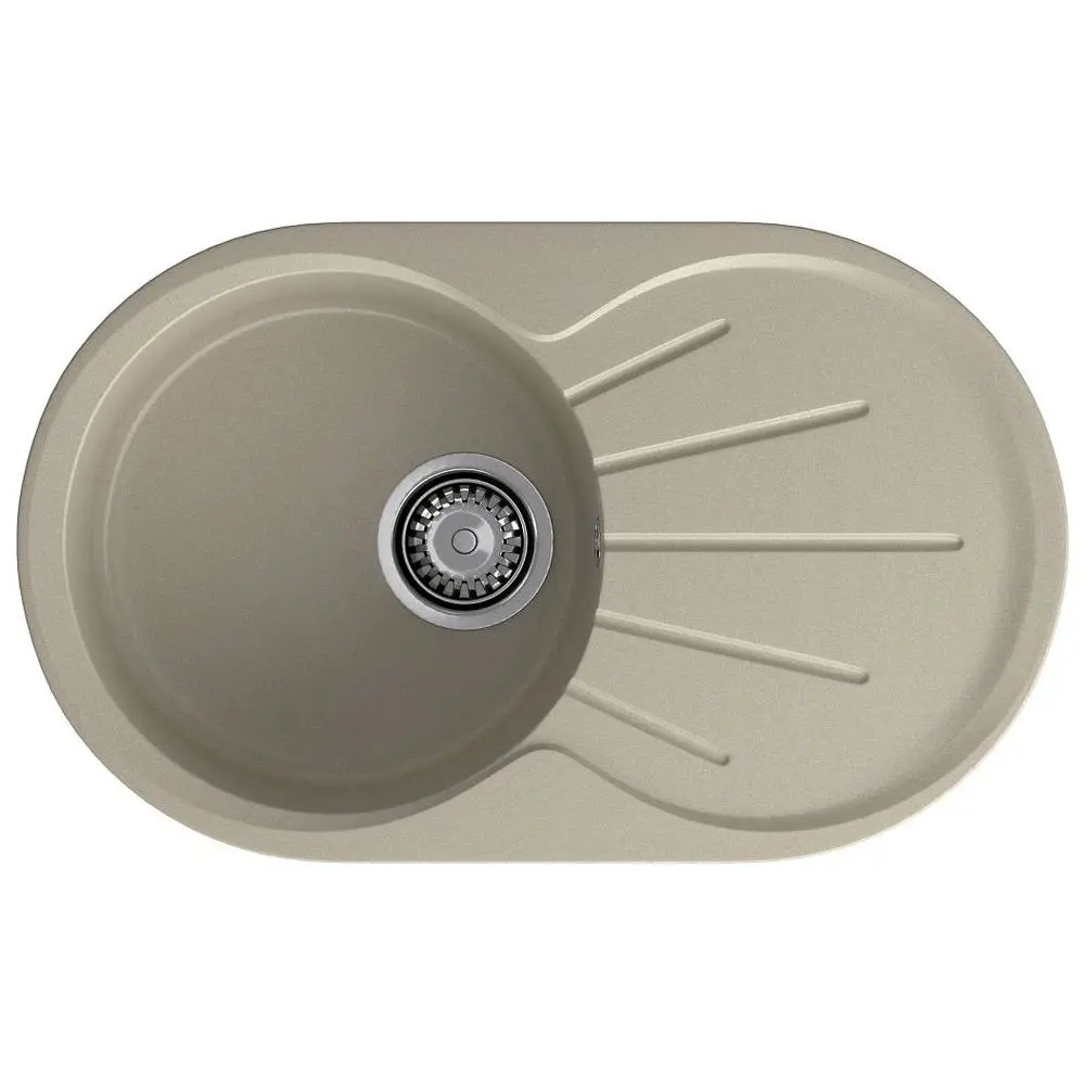 Фото Мойка для кухни Granfest 45.5x74.6 см глубина чаши 20 см искусственный камень цвет терракотовый Фото Мойка для кухни Granfest 45.5x74.6 см глубина чаши 20 см искусственный камень цвет терракотовый