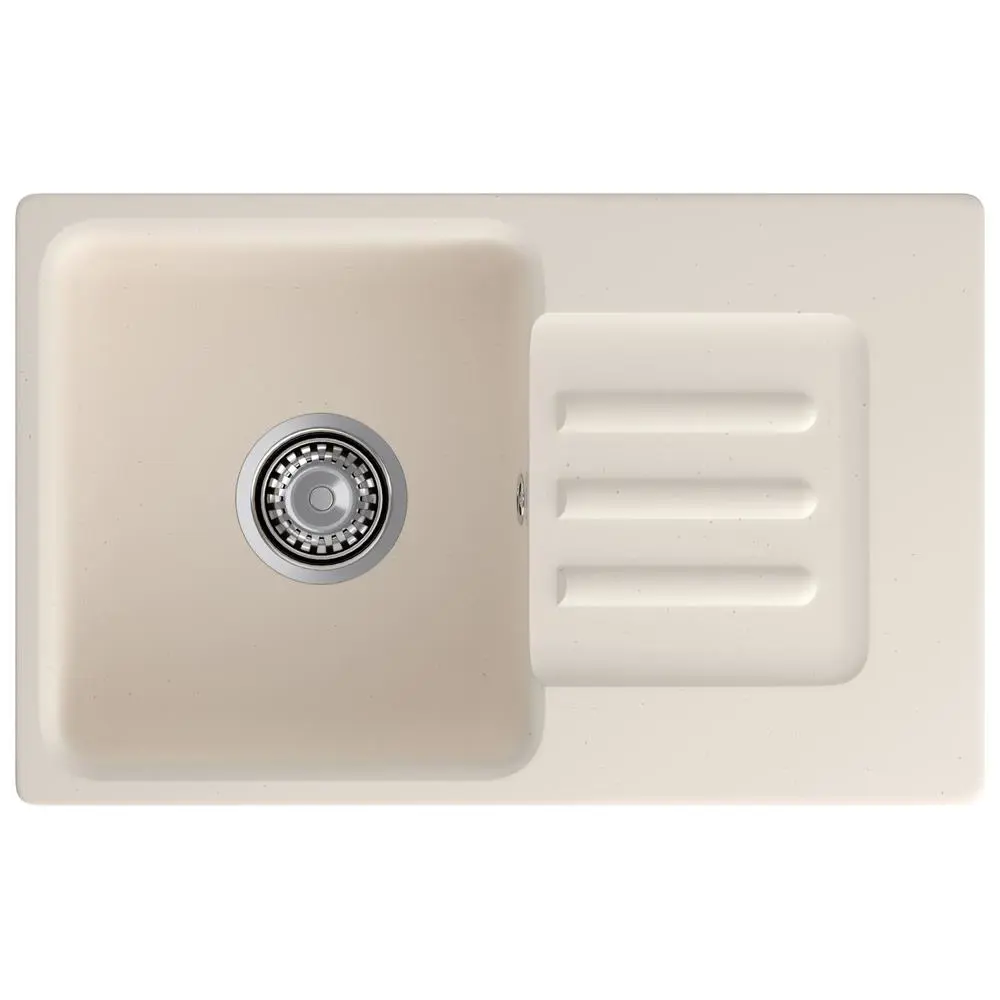 Фото Мойка для кухни Granfest 680 L белый 43.3x68.1 см глубина чаши 16 см искусственный камень цвет белый Фото Мойка для кухни Granfest 680 L белый 43.3x68.1 см глубина чаши 16 см искусственный камень цвет белый