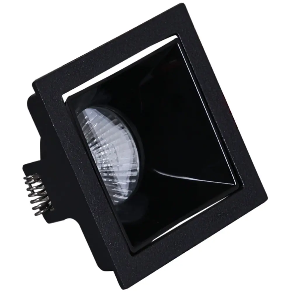 Фото Светильник точечный встраиваемый Reluce 16086-9.0-001pt mr16 bk под отверстие 80 мм G5.3 цвет черный