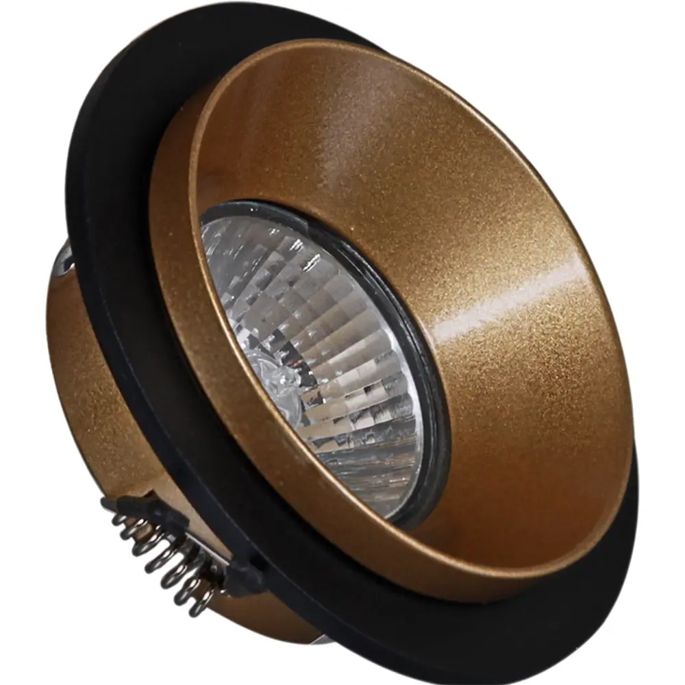 Фото 4 Светильник точечный встраиваемый Reluce 51611-9.0-001mn mr16 bk+gd под отверстие 65 мм GU5.3 цвет золото/черный Фото 4 Светильник точечный встраиваемый Reluce 51611-9.0-001mn mr16 bk+gd под отверстие 65 мм GU5.3 цвет золото/черный