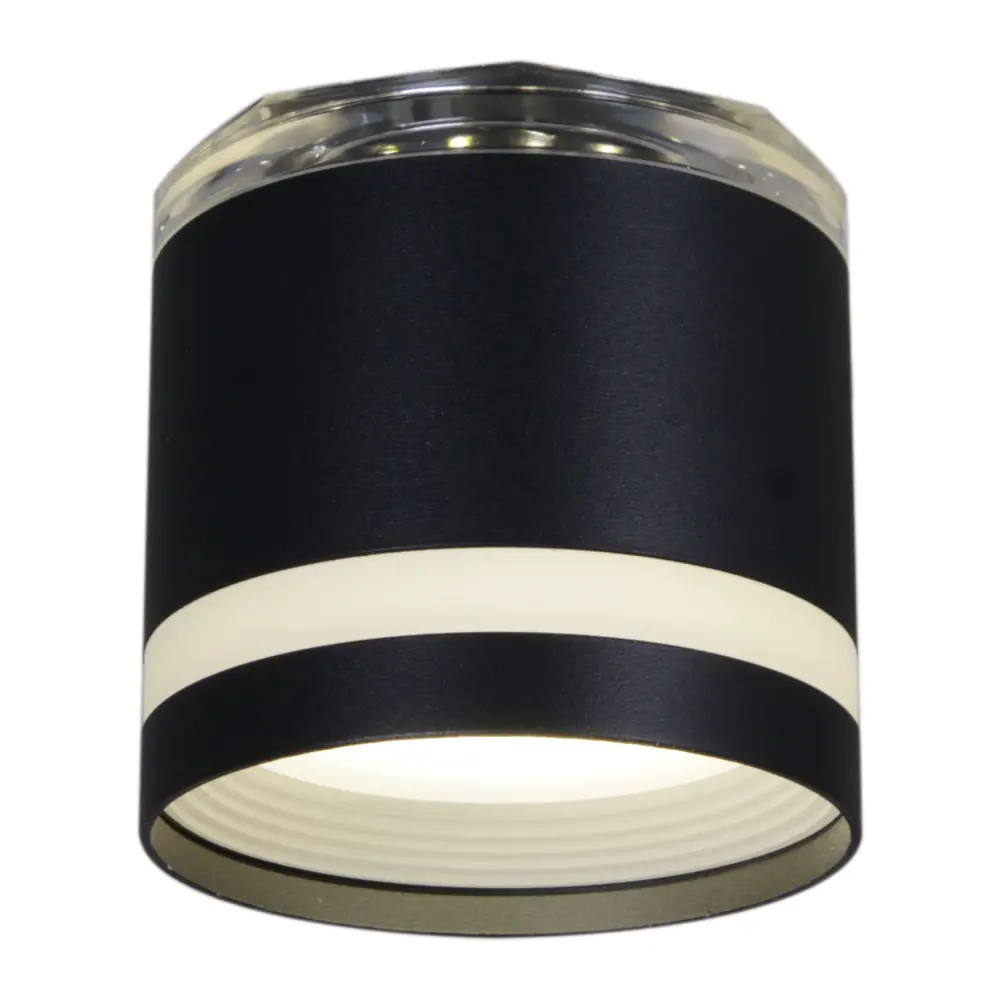 Фото 5 Светильник точечный накладной Reluce 53001 GX53/Встроенные светодиоды цвет черный Фото 5 Светильник точечный накладной Reluce 53001 GX53/Встроенные светодиоды цвет черный