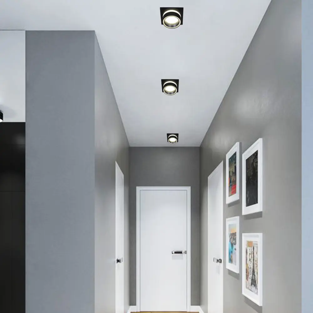 Фото 6 Светильник точечный встраиваемый Reluce 53003-9.0-001ld gx53 bk под отверстие 90 мм GX53 цвет белый/черный Фото 6 Светильник точечный встраиваемый Reluce 53003-9.0-001ld gx53 bk под отверстие 90 мм GX53 цвет белый/черный