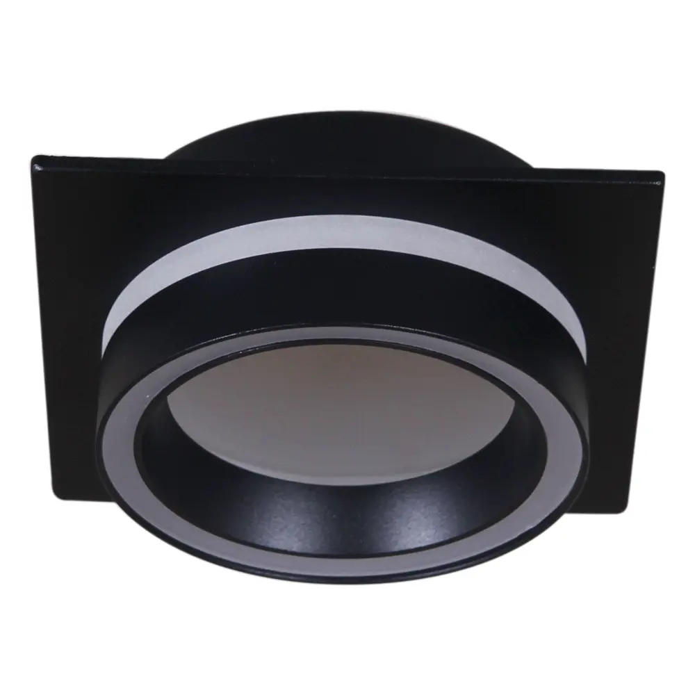 Фото Светильник точечный встраиваемый Reluce 53003-9.0-001ld gx53 bk под отверстие 90 мм GX53 цвет белый/черный Фото Светильник точечный встраиваемый Reluce 53003-9.0-001ld gx53 bk под отверстие 90 мм GX53 цвет белый/черный