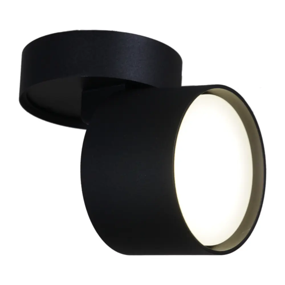 Фото 4 Светильник точечный накладной Reluce 53009 GX53 цвет черный Фото 4 Светильник точечный накладной Reluce 53009 GX53 цвет черный