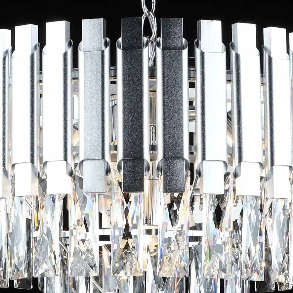 Фото 4 Люстра подвесная Reluce 02184-0.4-05 ch 5 ламп 15 м² цвет хром