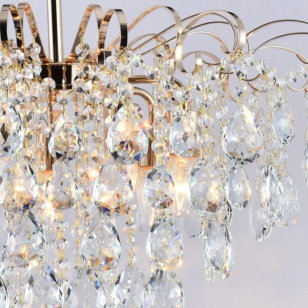 Фото 3 Люстра потолочная Reluce 4051 04051-0.3-06 fgd 6 ламп 15 м² цвет золото Фото 3 Люстра потолочная Reluce 4051 04051-0.3-06 fgd 6 ламп 15 м² цвет золото