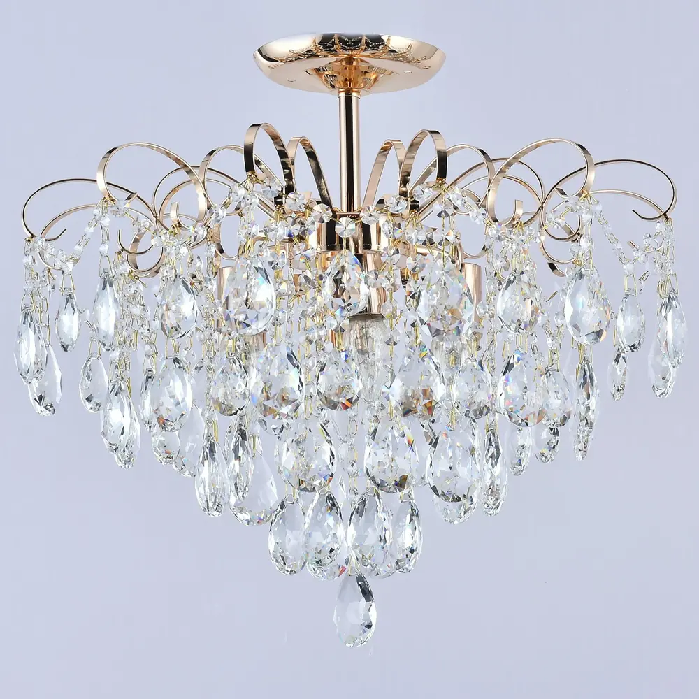 Фото 2 Люстра потолочная Reluce 4051 04051-0.3-06 fgd 6 ламп 15 м² цвет золото Фото 2 Люстра потолочная Reluce 4051 04051-0.3-06 fgd 6 ламп 15 м² цвет золото