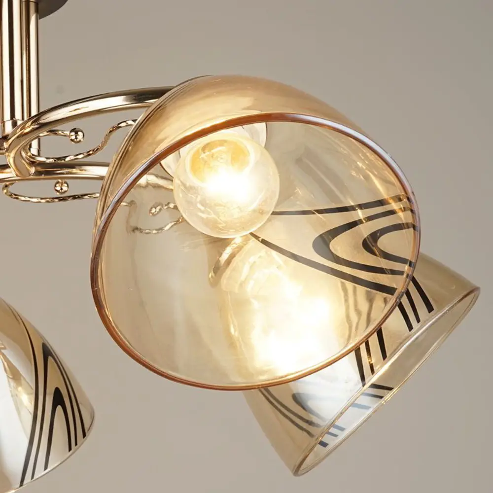 Фото 4 Люстра потолочная ReLuce 04077-0.3-05 5 ламп 15 м² цвет черный Фото 4 Люстра потолочная ReLuce 04077-0.3-05 5 ламп 15 м² цвет черный