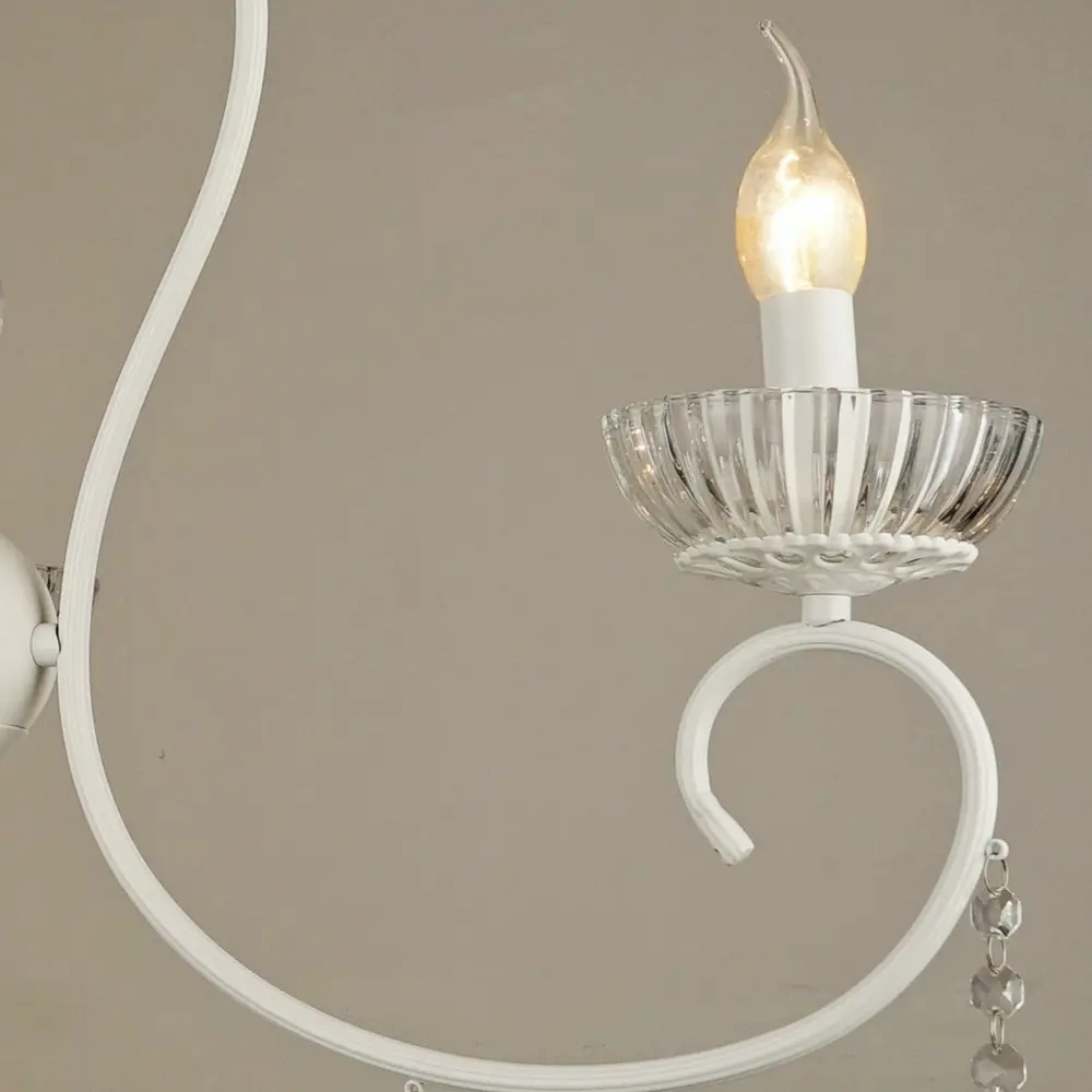 Фото 4 Люстра подвесная ReLuce 04461-0.4-03 3 лампы 6 м² цвет белый Фото 4 Люстра подвесная ReLuce 04461-0.4-03 3 лампы 6 м² цвет белый