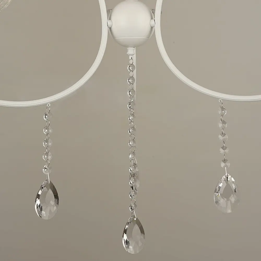 Фото 9 Люстра подвесная ReLuce 04461-0.4-03 3 лампы 6 м² цвет белый Фото 9 Люстра подвесная ReLuce 04461-0.4-03 3 лампы 6 м² цвет белый