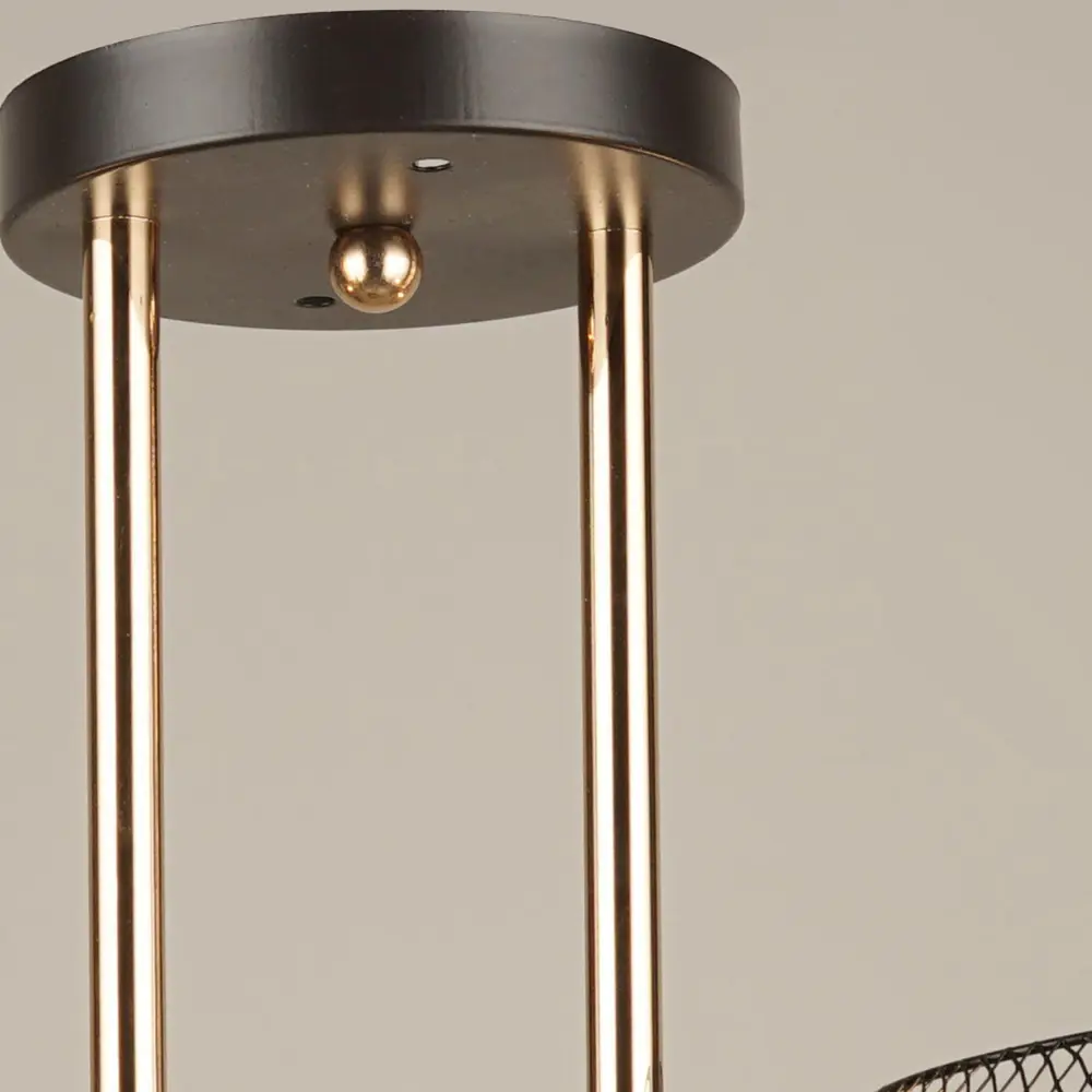 Фото 3 Люстра на штанге Reluce 4537 04537-0.3-04 4 лампы 10 м² цвет бронза/черный Фото 3 Люстра на штанге Reluce 4537 04537-0.3-04 4 лампы 10 м² цвет бронза/черный