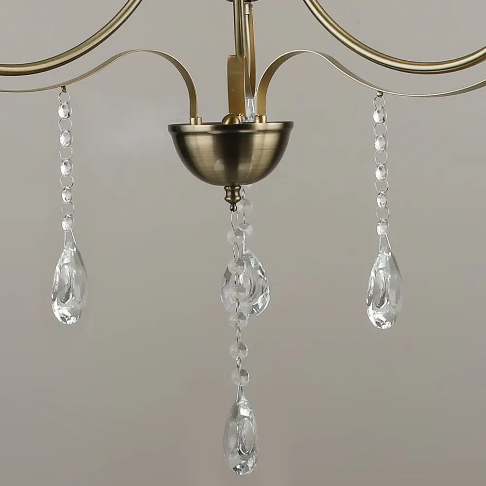 Фото 6 Люстра подвесная ReLuce 04749-0.4-03 3 лампы 9 м² цвет бронза Фото 6 Люстра подвесная ReLuce 04749-0.4-03 3 лампы 9 м² цвет бронза