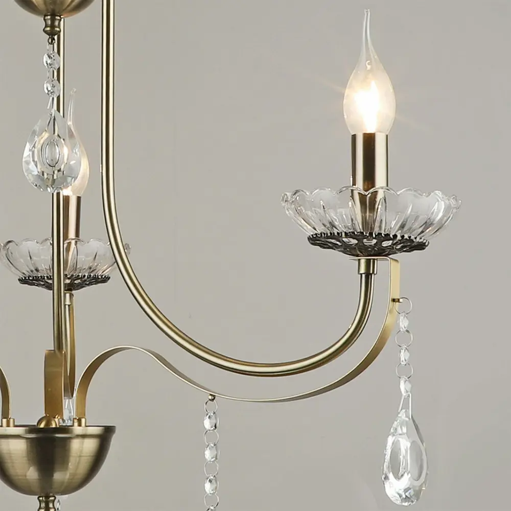 Фото 7 Люстра подвесная ReLuce 04749-0.4-03 3 лампы 9 м² цвет бронза Фото 7 Люстра подвесная ReLuce 04749-0.4-03 3 лампы 9 м² цвет бронза