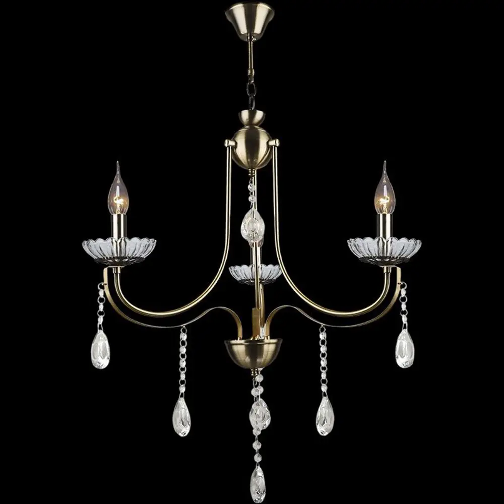 Фото Люстра подвесная ReLuce 04749-0.4-03 3 лампы 9 м² цвет бронза Фото Люстра подвесная ReLuce 04749-0.4-03 3 лампы 9 м² цвет бронза