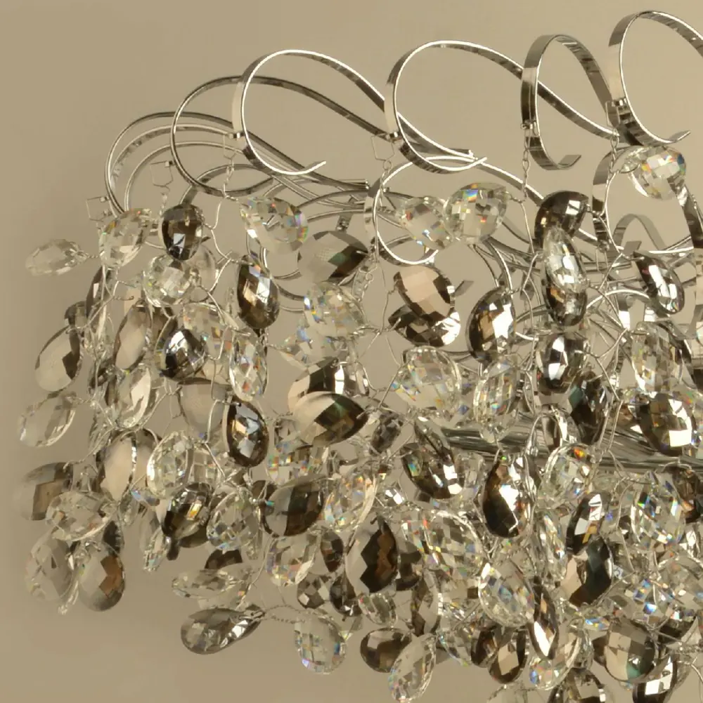 Фото 2 Люстра подвесная Reluce Нет 08281-0.4-08 cr 8 лампа 16 м² цвет хром