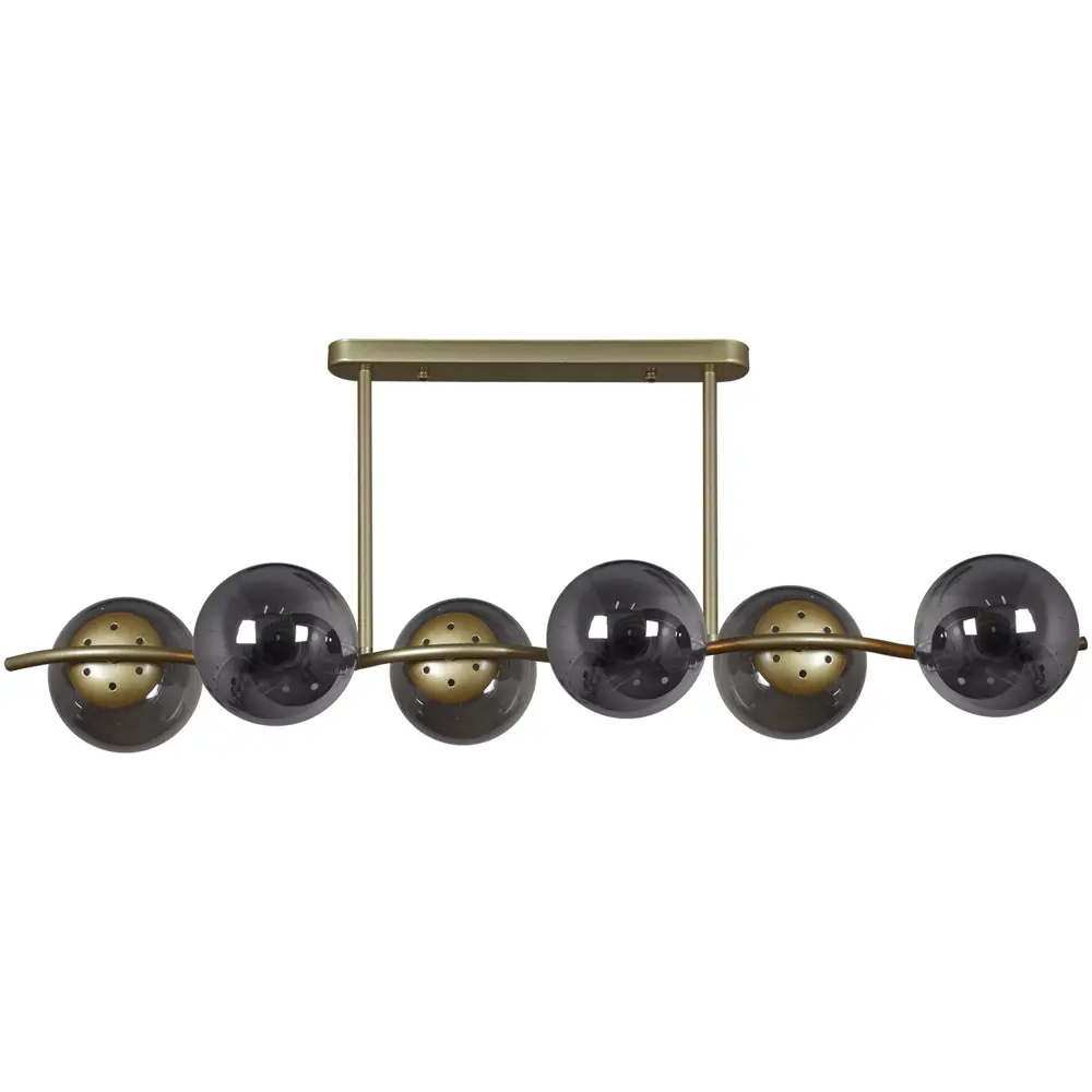 Фото 2 Люстра потолочная Reluce 36363 36363-0.3-06 5038gd 6 ламп 15 м² цвет золото/прозрачный Фото 2 Люстра потолочная Reluce 36363 36363-0.3-06 5038gd 6 ламп 15 м² цвет золото/прозрачный