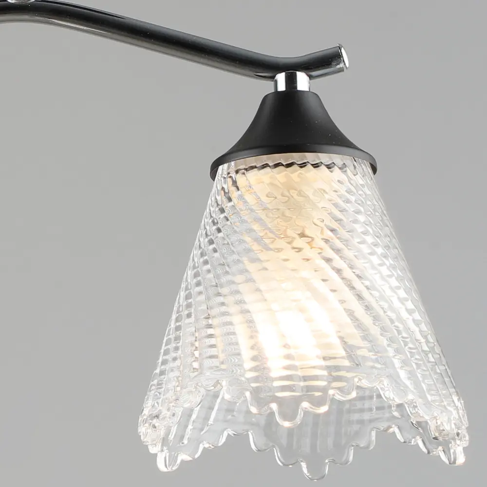 Фото 2 Потолочная люстра Reluce 77320-0.3-04 CH+BK