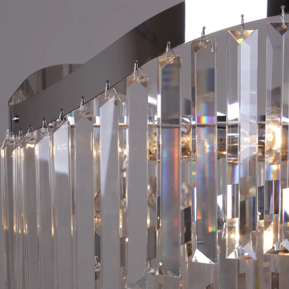 Фото 5 Люстра подвесная Reluce 78214 78214-0.4-600 cr 20 ламп 32 м² цвет хром/прозрачный Фото 5 Люстра подвесная Reluce 78214 78214-0.4-600 cr 20 ламп 32 м² цвет хром/прозрачный