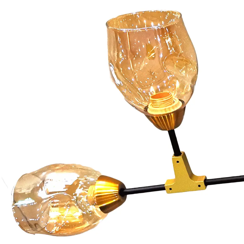 Фото 7 Люстра на штанге Reluce 81702-0.3-04 4 лампы 12 м² цвет черный Фото 7 Люстра на штанге Reluce 81702-0.3-04 4 лампы 12 м² цвет черный