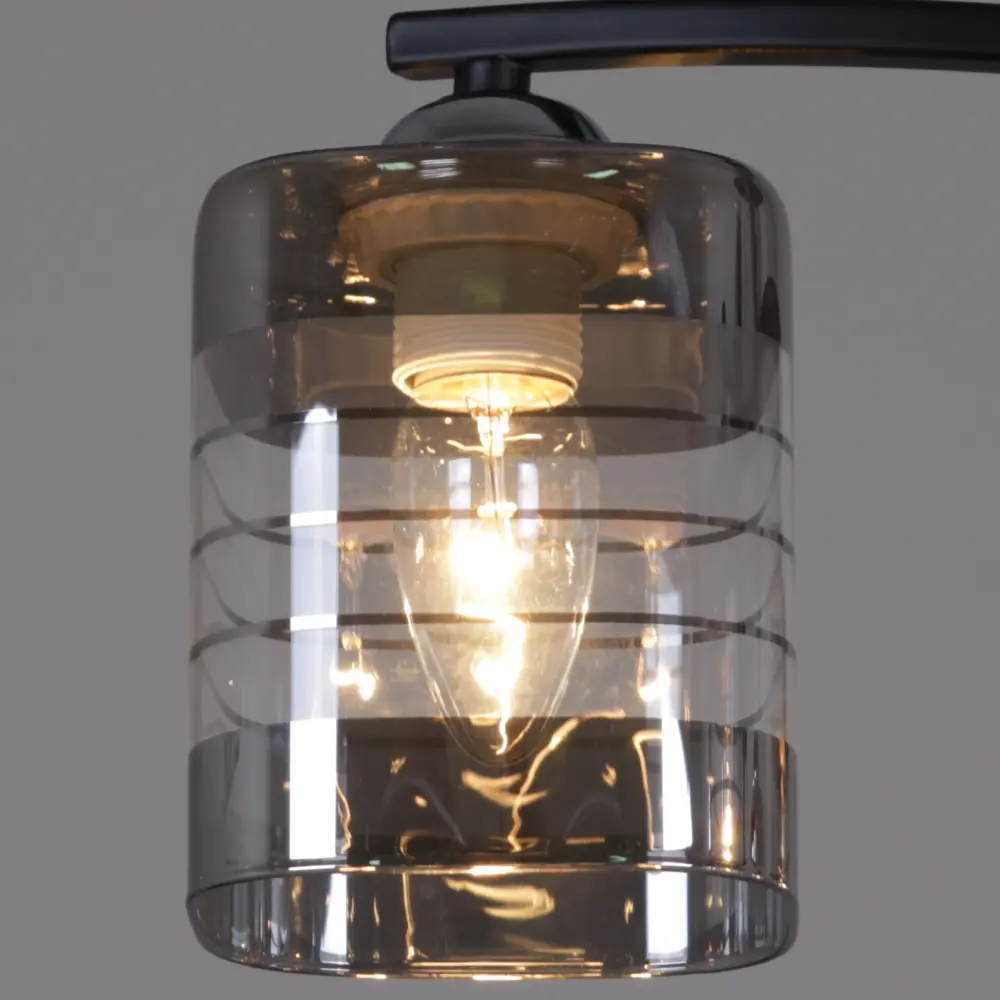 Фото 2 Потолочная люстра Reluce 99260-0.3-04 BK+CR Фото 2 Потолочная люстра Reluce 99260-0.3-04 BK+CR