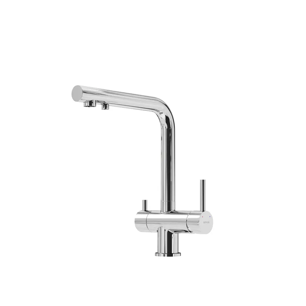 Фото Смеситель для кухни Sancos SC4014СH поворотный излив 27.3 см цвет хром Фото Смеситель для кухни Sancos SC4014СH поворотный излив 27.3 см цвет хром