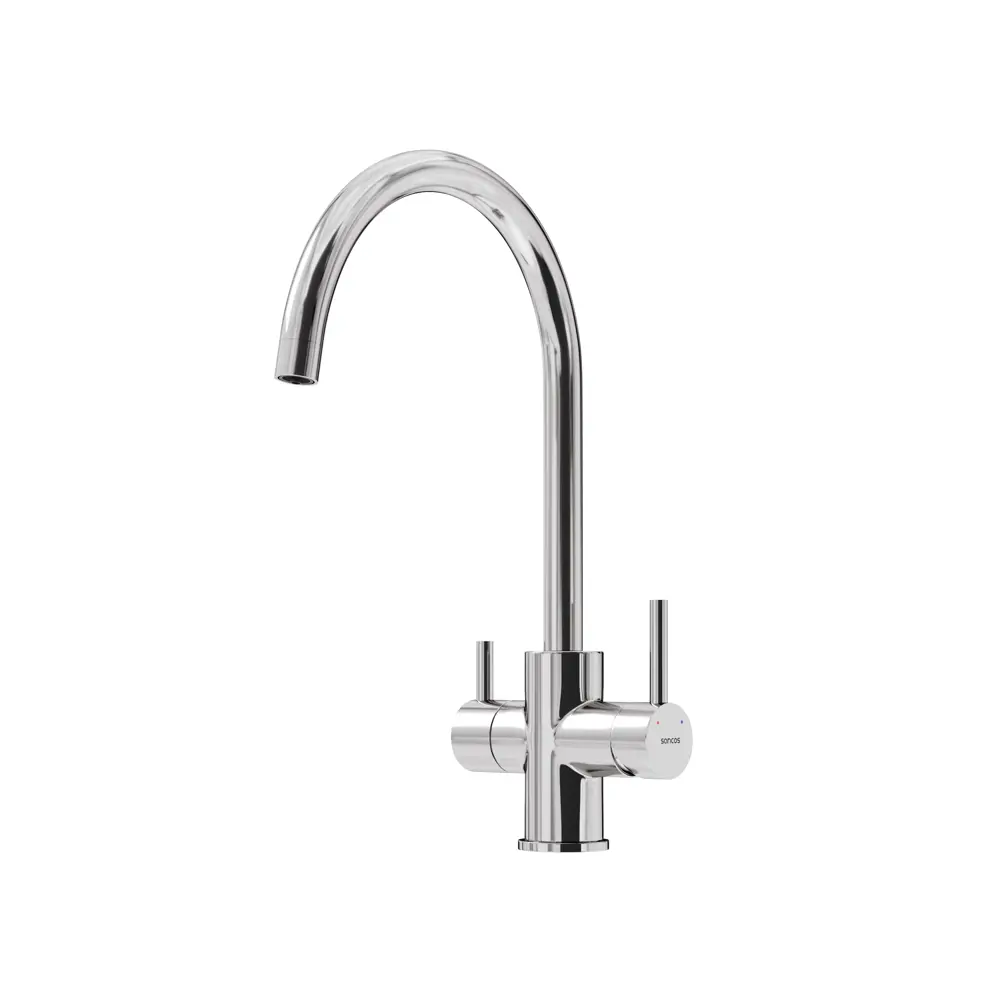 Фото Смеситель для кухни Sancos SC4012BN поворотный излив 25 см цвет брашированный никель Фото Смеситель для кухни Sancos SC4012BN поворотный излив 25 см цвет брашированный никель