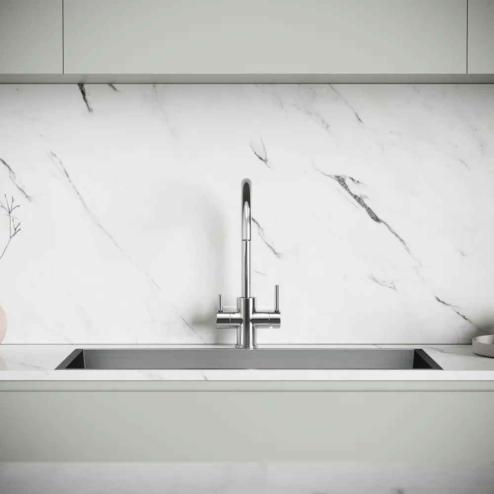 Фото 4 Смеситель для кухни Sancos SC4012BN поворотный излив 25 см цвет брашированный никель Фото 4 Смеситель для кухни Sancos SC4012BN поворотный излив 25 см цвет брашированный никель