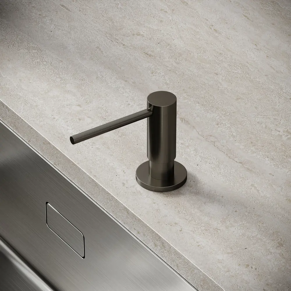 Фото 8 Смеситель для кухни Sancos SC4013GG поворотный излив 27.1 см цвет вороненая сталь Фото 8 Смеситель для кухни Sancos SC4013GG поворотный излив 27.1 см цвет вороненая сталь