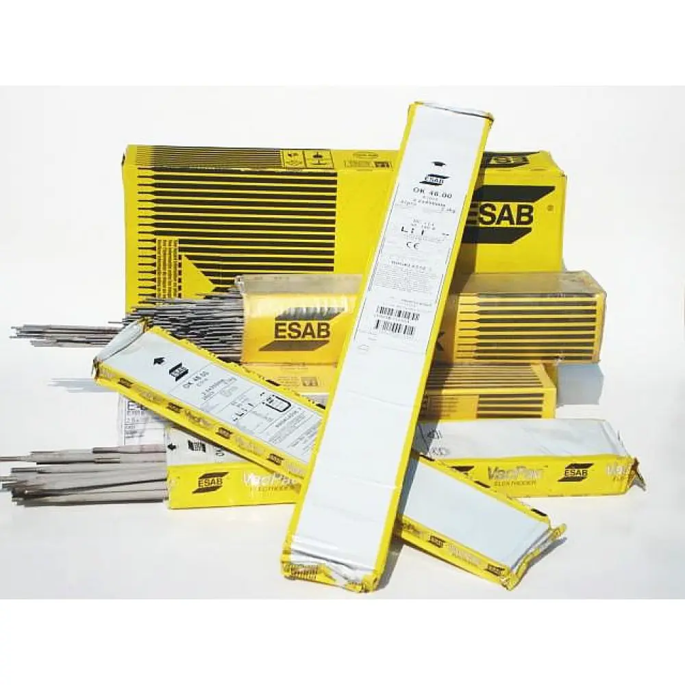 Фото Электрод сварочный ОК 46.00 Esab ОК 48P 4 мм 6 кг Фото Электрод сварочный ОК 46.00 Esab ОК 48P 4 мм 6 кг