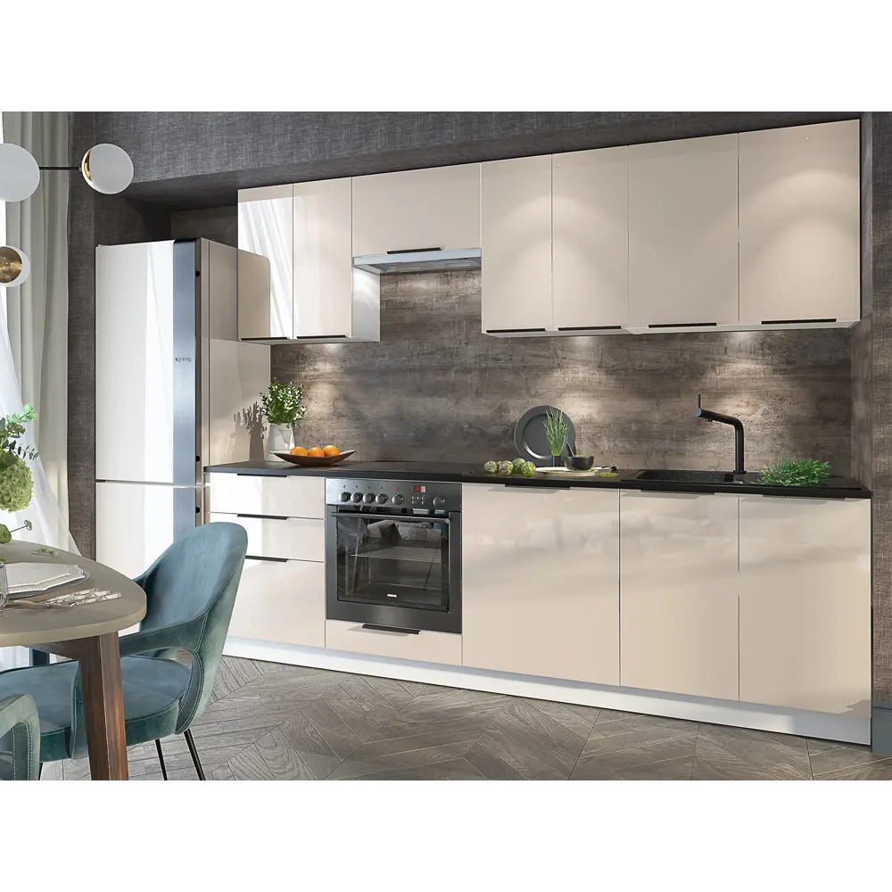 Фото 3 Навесной шкаф Beneli Color 40x36x29.6 см ЛДСП цвет кремовый Фото 3 Навесной шкаф Beneli Color 40x36x29.6 см ЛДСП цвет кремовый