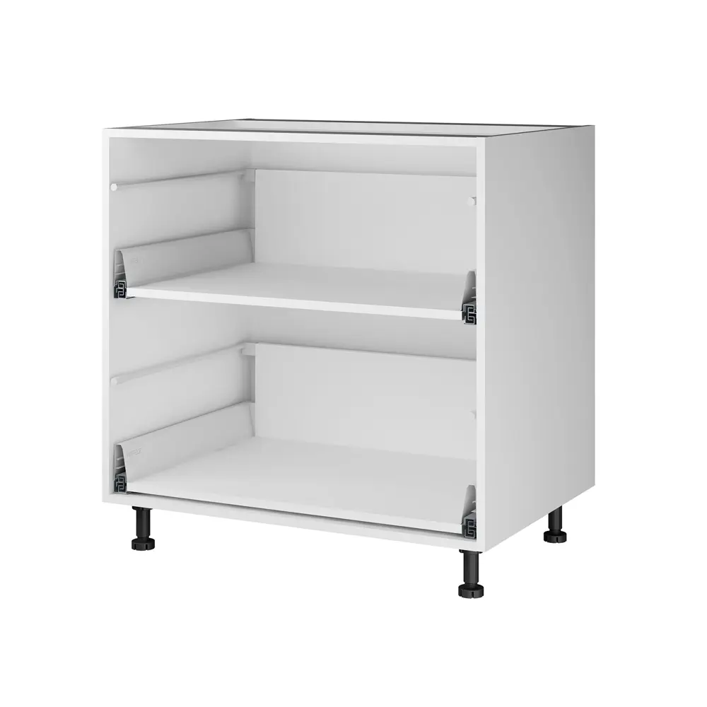 Фото 2 Напольный шкаф Beneli Color 80x82x57.6 см ЛДСП цвет капучино