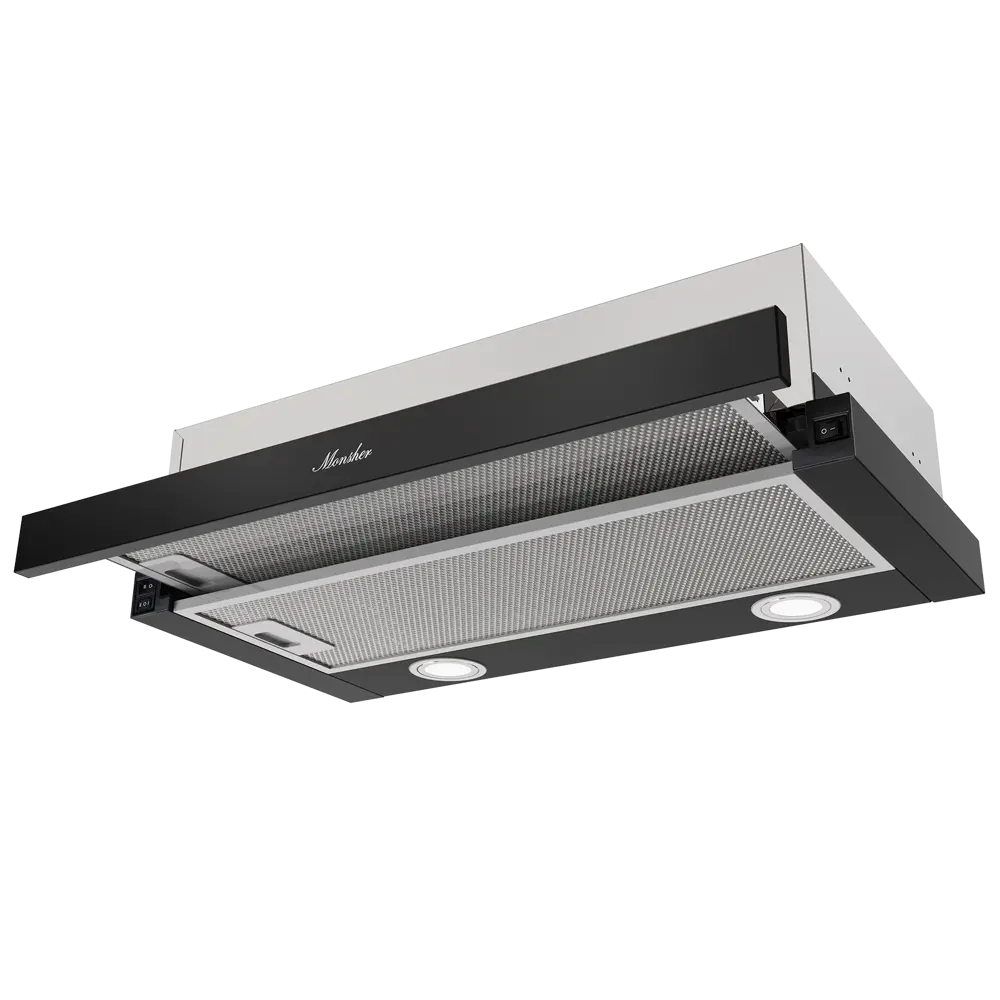 Фото Вытяжка Monsher Loin 60 Noir 59.5 см цвет черный