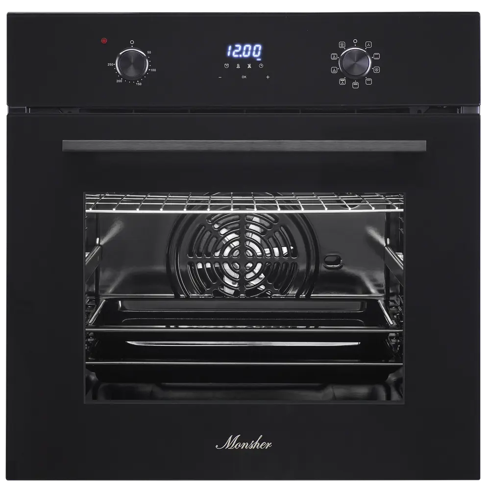 Фото Духовой шкаф Monsher MOE 6193 Noir 59.5х60х57.5 см цвет чёрный Фото Духовой шкаф Monsher MOE 6193 Noir 59.5х60х57.5 см цвет чёрный