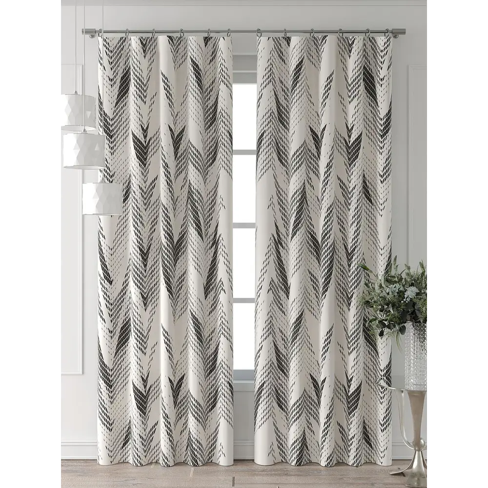 Фото 2 Комплект штор Comfy way Форнерс - 810 - 260 см CW709810260-260 на шторной ленте 260x150 см цвет бежевый Фото 2 Комплект штор Comfy way Форнерс - 810 - 260 см CW709810260-260 на шторной ленте 260x150 см цвет бежевый