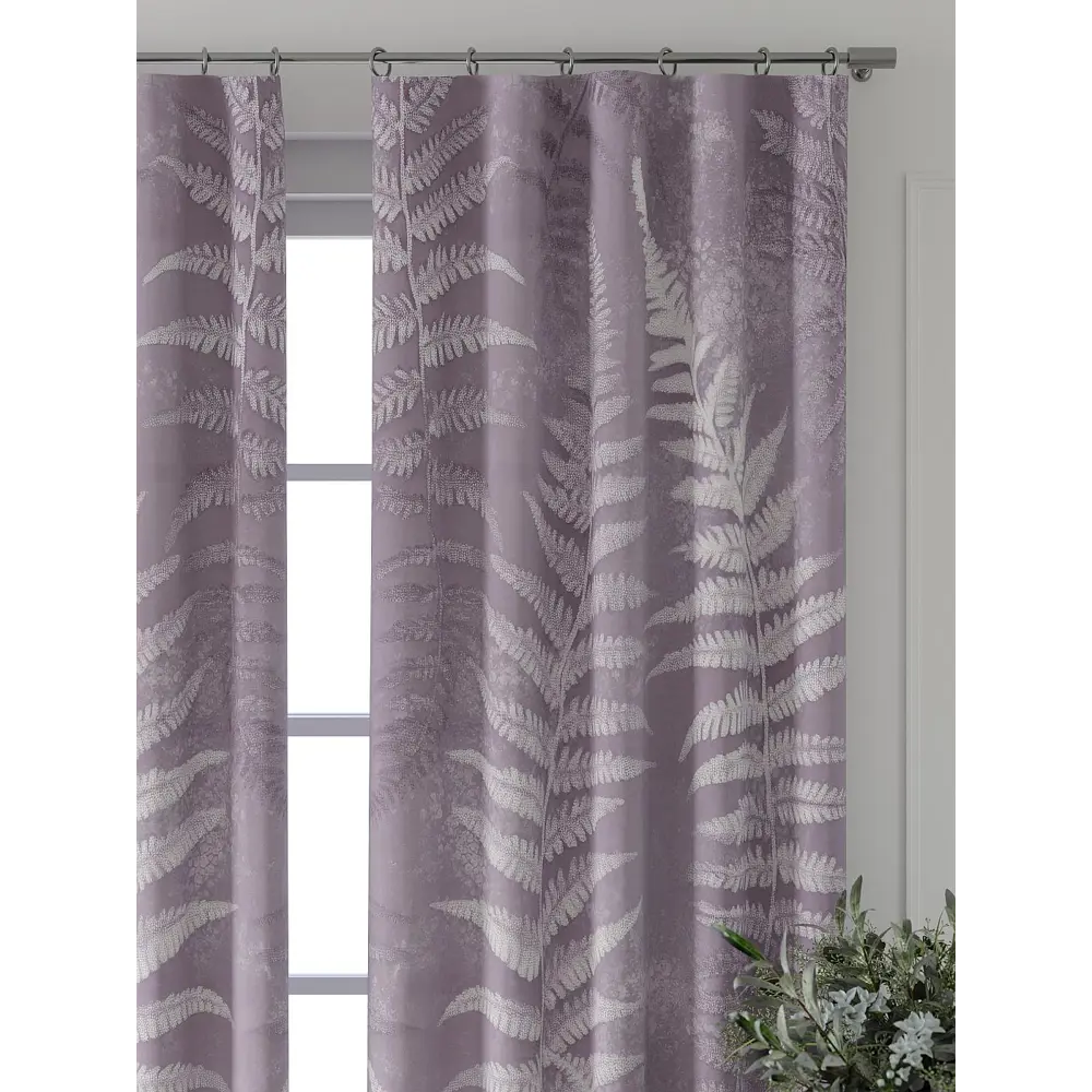 Фото 5 Комплект штор Comfy way Форнерс - 820 - 260 см CW709820260-260 на шторной ленте 260x150 см цвет фиолетовый