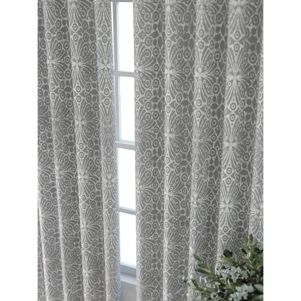 Фото 3 Комплект штор Comfy way Форнерс - 755 - 240 см CW709755240-240 на шторной ленте 240x150 см цвет серый